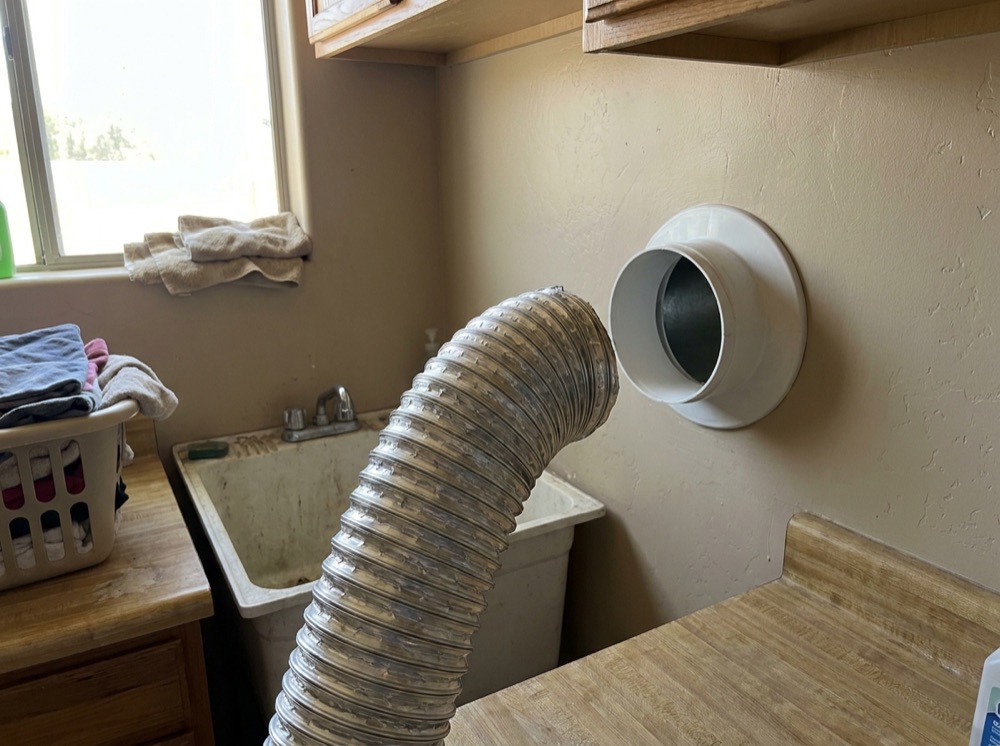 Clear line, full airflow, faster drying